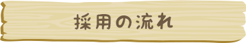 採用の流れ